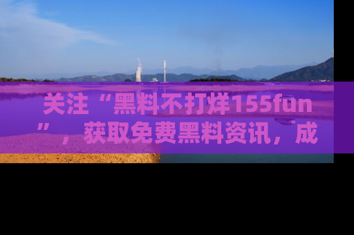 关注“黑料不打烊155fun”，获取免费黑料资讯，成为吃瓜达人不再难！