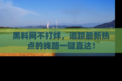 黑料网不打烊，追踪最新热点的线路一键直达！