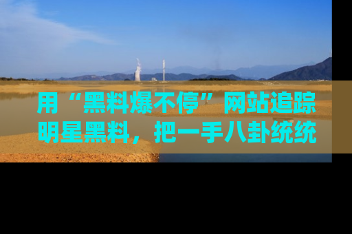 用“黑料爆不停”网站追踪明星黑料,把一手八卦统统收进你的后宫中!